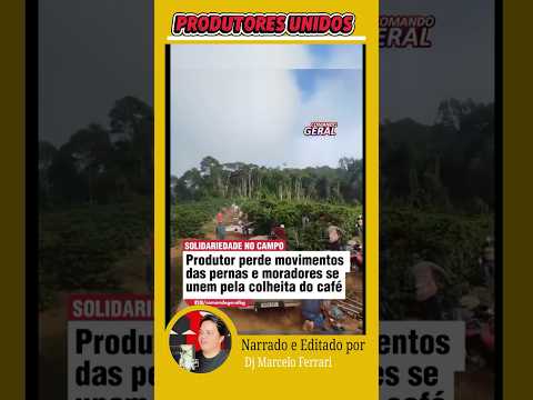 UNIÃO QUE COLHE! ☕🌾 O mutirão de 130 trabalhadores para ajudar produtor em Minas.