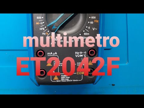 MULTIMETRO MINIPA ET2042F
