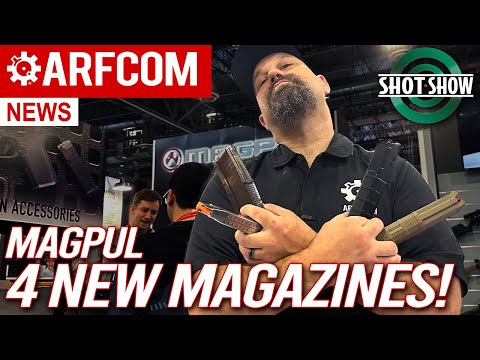 4 New Magazines! | MAGPUL  | Shot Show 2025