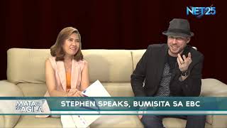 Stephen Speaks, bumisita sa EBC