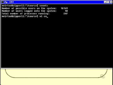 Unix Shell Scripting tutorial for beginners Basic Script Part 8