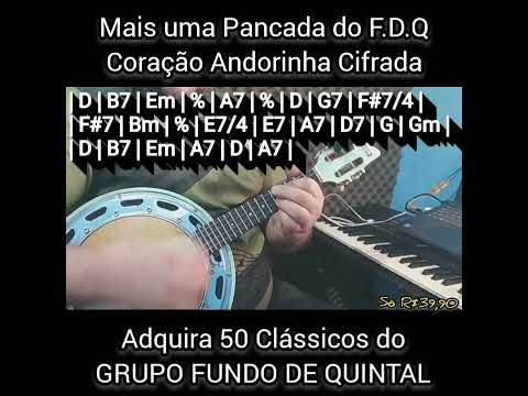 Coração Andorinha - Fundo de Quintal