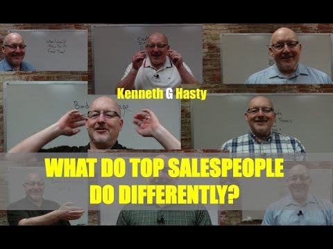 What do Top Salespeople Do Differently?