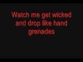 Thousand Foot Krutch - Hand Grenade (Lyrics)