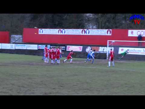 Wings TV  John Rooney free kick for Chester FC vs Welling United Vanarama Conference