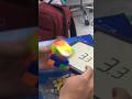 8.38 Unofficial 3x3 OH Solve With Zbll!! #shorts #rubikscube #highlights
