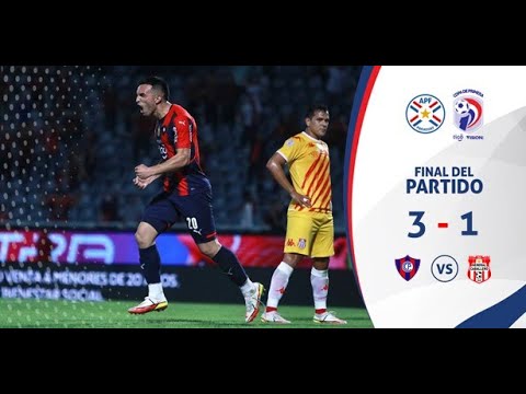 Cerro Porteño 3 - 1 Gral Caballero JLM #copadeprimera Goles