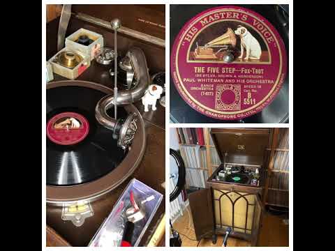 Paul Whiteman a.h. Orchestra: The Five Step, 1927 (HMV B 5511)