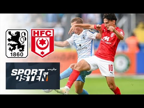 Hallescher FC verliert Kartenfestival gegen 1860 München | Sport im Osten | MDR