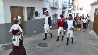 preview picture of video 'Yunquera guerrillera 2012 pasacalles 1 hd'