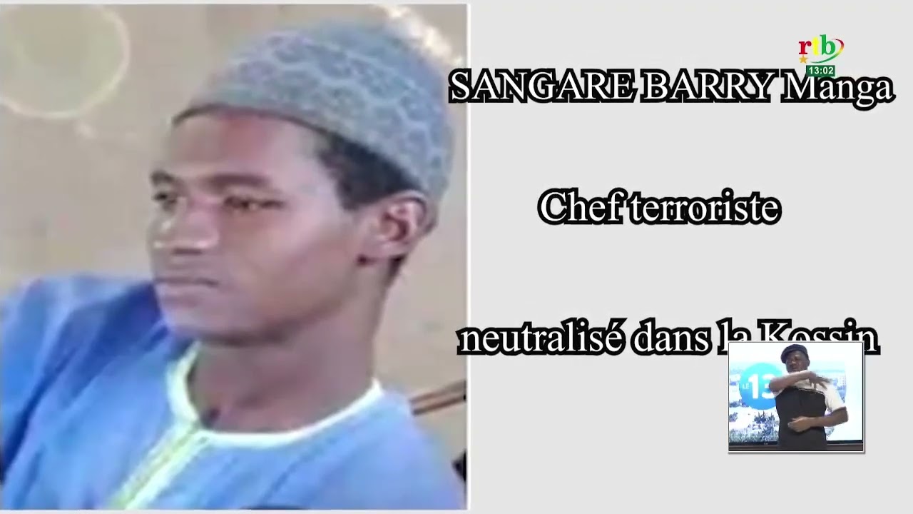 Sangaré Barry Manga, un chef terroriste neutralisé dans la Région du Sourou