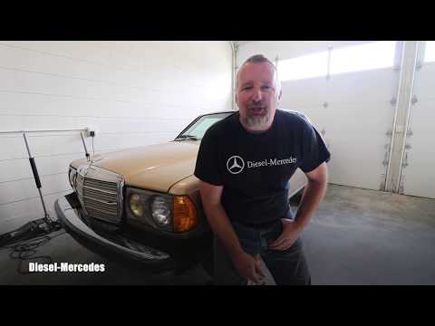 I Bought 1984 Mercedes-Benz 300CD Turbo Diesel