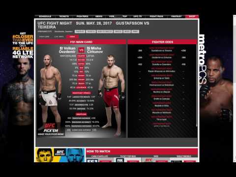 Volkan Oezdemir vs Misha Cirkunov full fight