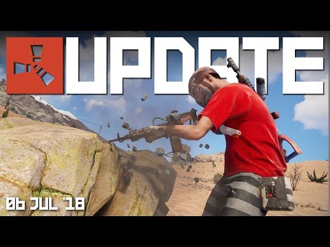 Jackhammer, Team system & Watchtower | Rust update 6th July 2018