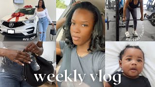VLOG: NEW CAR + TOUR + GYM WORKOUT + LISTENING TO GOD + GIRLS NIGHT