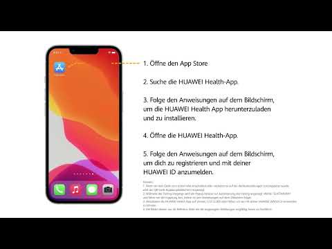 HUAWEI WATCH D - Mit iOS verbinden