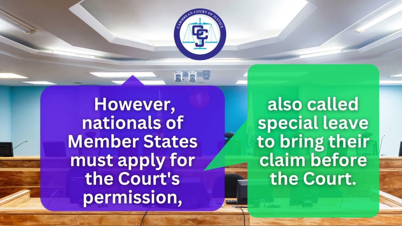 07 How Are Matters Brought Before the CCJ in its Original Jurisdiction?