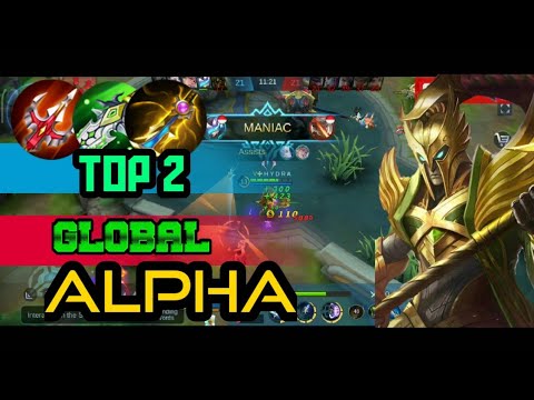 [TOP 2 GLOBAL HYDRA] PRO ALPHA 100% SURE WIN AND MANIAC!! BEST BUILD AND EMBLEM