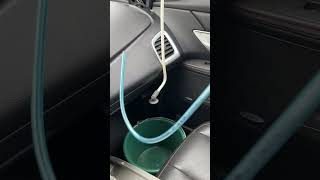 2012 GMC Terrain Sun Roof Drain Leaks On Front Floor