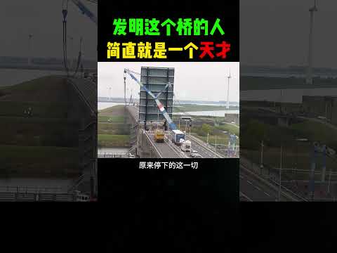 发明这个桥的人，简直就是一个天才 #automobile #大熱門 #感人壹幕 #熱門 #影視解説 #搞笑 #影视聚焦 #funny #精彩影视