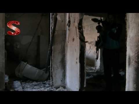 استهداف معاقل النظام بقاذف آر بي جي من قبل كتيبة رايات الحق في حي الجبيلة في دير الزور