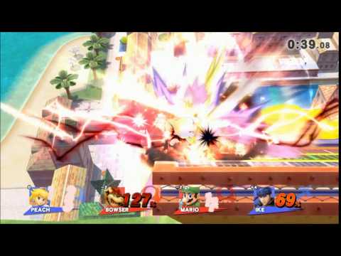 Smash 4 - Mario's Sweet Spot Dash Attack Tech