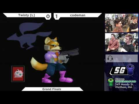 SG 22.6 SSBM - Twisty [L] (Jigglypuff) vs. codeman (Fox) - Melee GF