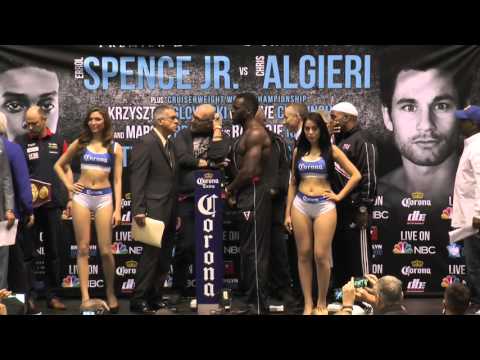 Glowacki vs Cunningham Weigh in