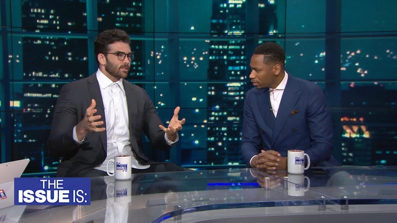 Hasan Piker vs Gianno Caldwell on "The Issue Is: with Elex Michaelson"