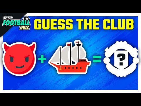 GUESS THE FOOTBALL TEAM BY THE EMOJI | TFQ QUIZ FOOTBALL 2023