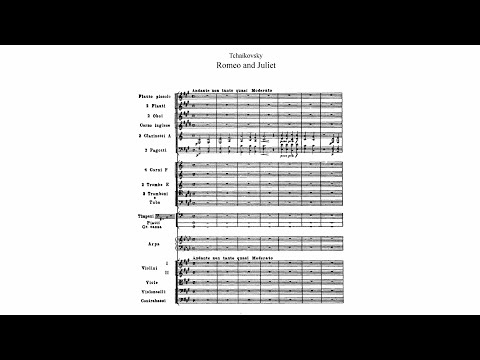 Tchaikovsky: Romeo and Juliet (Final version) (with Score)