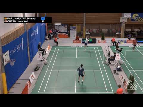 LI-NING Czech Open 2021 (MS 2nd round) | Cheam June Wei (MAS) vs Dinuka Karunaratne (SRI)