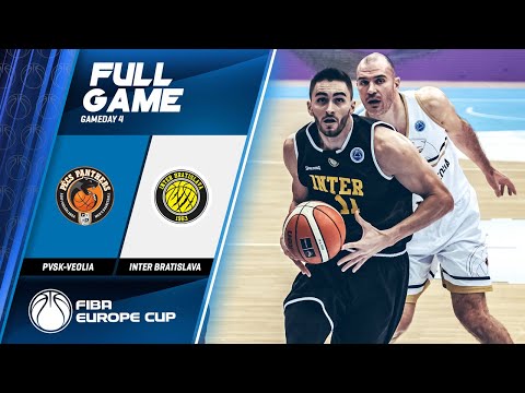 PVSK-Veolia v Inter Bratislava - Full Game - FIBA Europe Cup 2019-20