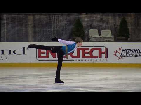2017 Santa Claus Cup: Máté CSABA(HUN) - BASIC NOVICE A BOYS, Free skating