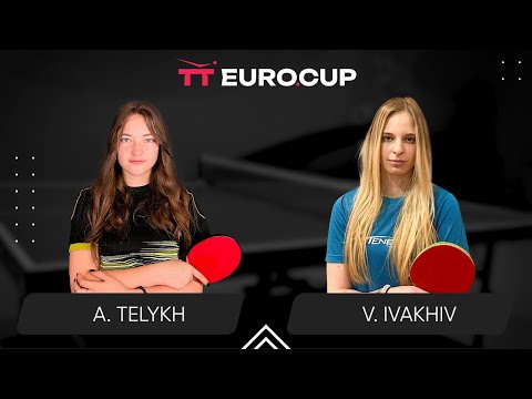 13:15 Anastasiia Telykh - Valeriia Ivakhiv 06.03.2024 TT Euro.Cup Women Ukraine Master. TABLE 3