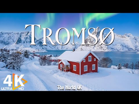 Winter in Tromsø 4K | Winter Wonderland of Frozen Fjords, Quiet Harbors & Arctic Silence