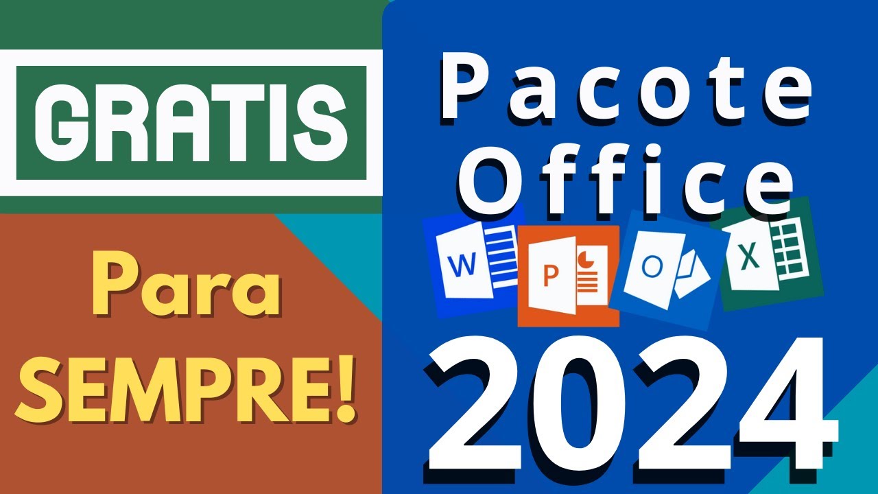 ✅ Como ter o  OFFICE 365 GRATIS COMPLETO para SEMPRE 2024 | Word, Excel, PowerPoint (Legal)