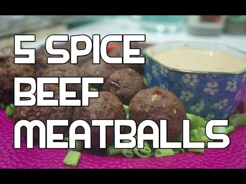 Meatballs Recipe - Asian 5 Spice Beef - Video