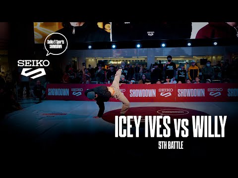 ICEY IVES (USA) vs WILLY (France) // 5th battle // Seiko 5 Sports Showdown x stance