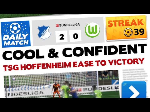 39 Streak - Score! Hero 2022 - TSG Hoffenhaim Vs. VFL Wolfsburg