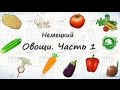 Овощи на немецком. Часть 1 