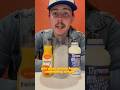 What if milk taste like orange juice #shorts #fyp #viral #drink #review #viralshort #viralvideo