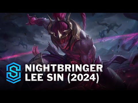 Nightbringer Lee Sin Skin Spotlight - League of Legends