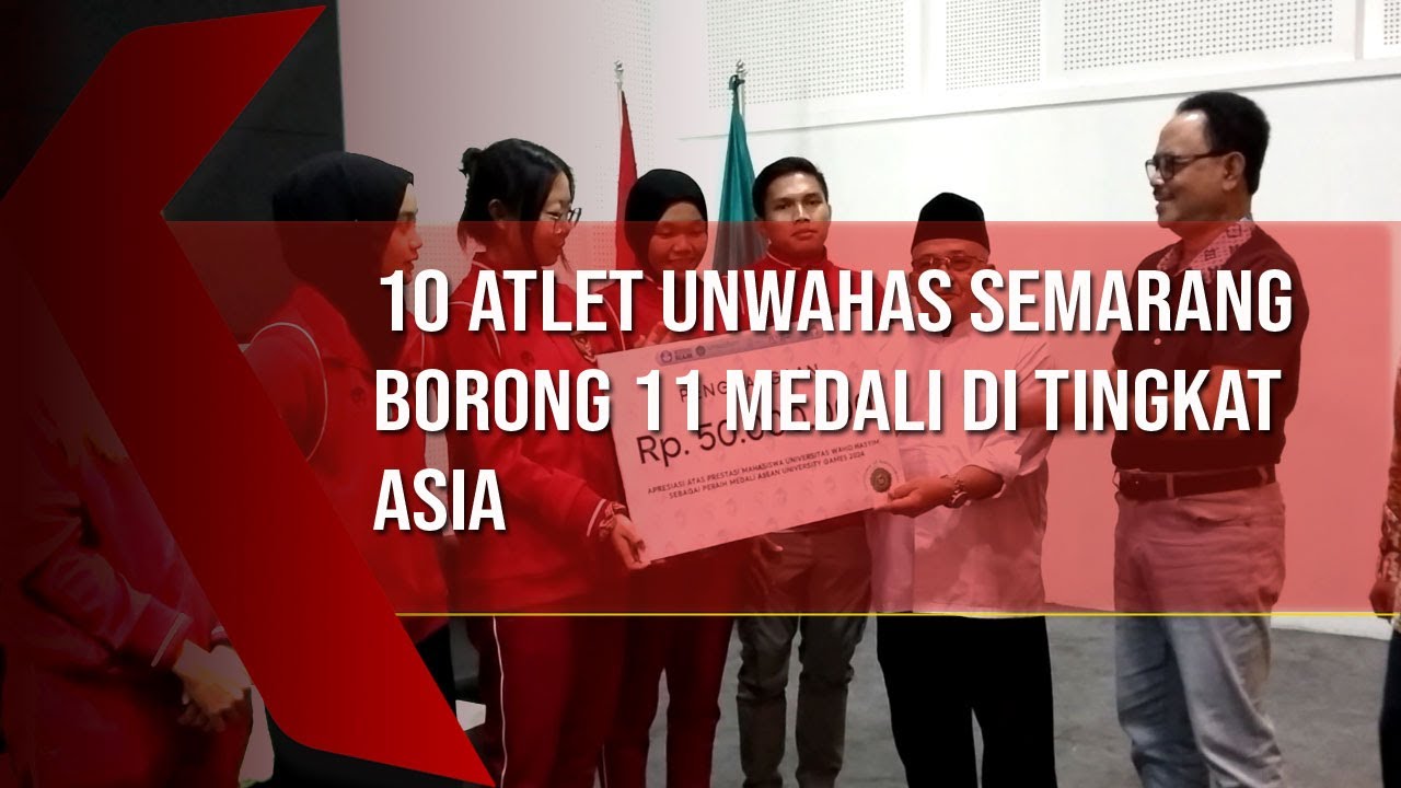 10 Atlet Unwahas Semarang Borong 11 Medali di Tingkat Asean