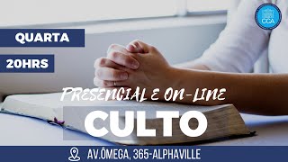 Culto Online | QUARTA - FEIRA I 04 | 03 | 20 H  #deus #jesus #ccb #fe