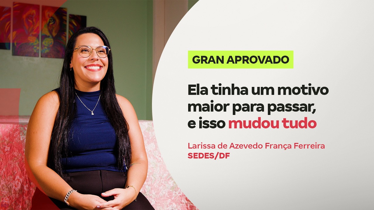 Ela realizou o sonho da família ao conquistar o 3º lugar na Sedes DF