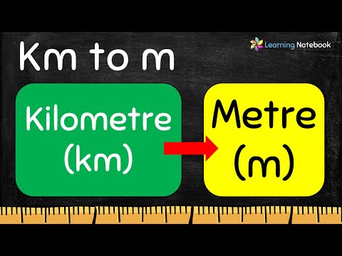 km to m | How to convert Kilometer into meter