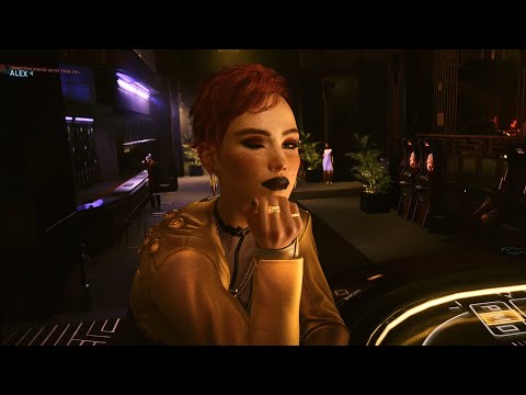 Cyberpunk 2077 Phantom Liberty: Aurore Flirting