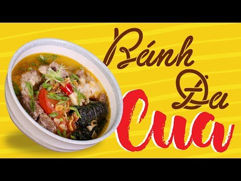 Bánh đa cua Hải Phòng