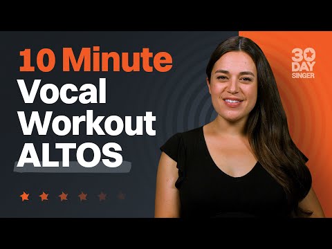 10 Minute DAILY Vocal Workout | 30 Day Singer